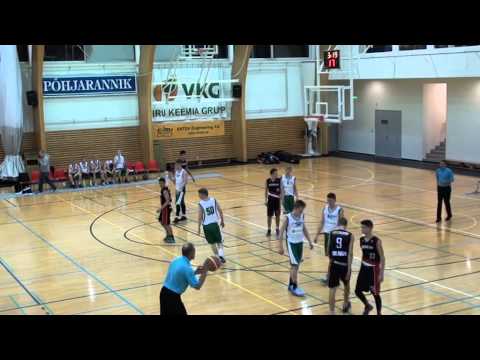 EYBL U17, Espoo Tapiolan Honka - Vilniuse SKM-VAPC-LT, II veerandaeg, 16.01.2015, Jõhvi