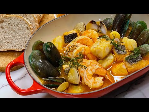 Seafood Bouillabaisse Recipe in 1080p HDR