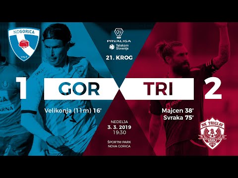 21.krog: Gorica - Triglav 1:2 ; Prva liga Telekom Slovenije 2018/2019