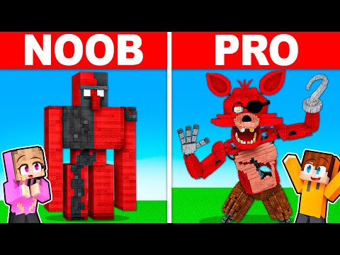 Ultimate Halloween Build Challenge - Noob vs Hacker