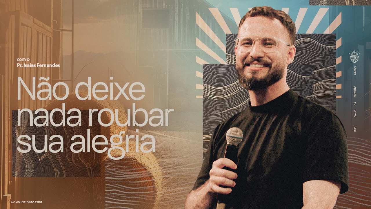 🔴 PR. ISAÍAS FERNANDES | DOMINGO 11H30 | LAGOINHA MATRIZ