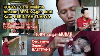 the easiest way to get the monkey to follow its master's orders