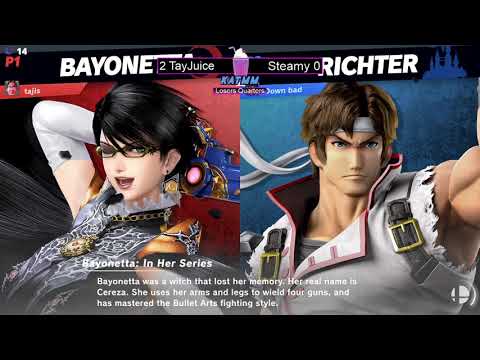 Steamy(Rickter) vs TayJuice(Bayonetta) KATMM 40 losers quarters