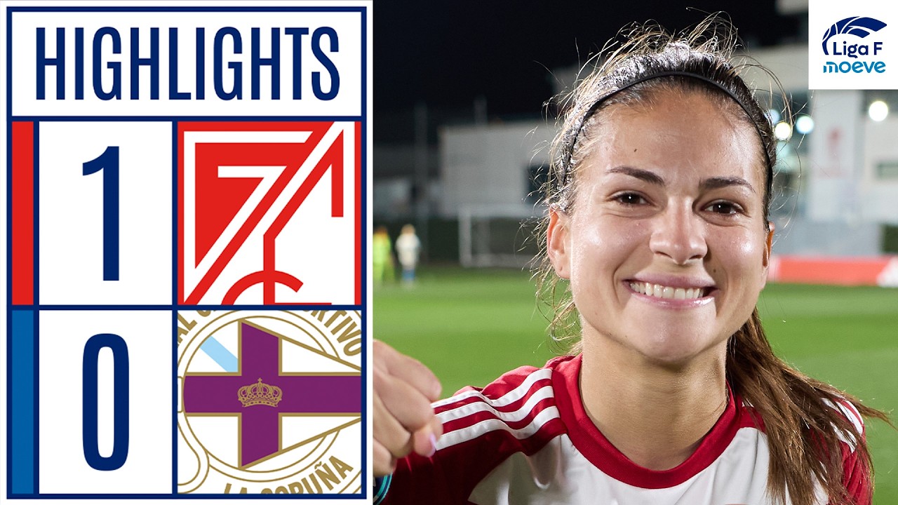 Granada Club de Fútbol vs Real Club Deportivo de la Coruña Highlights