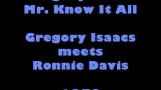 Gregory Isaacs - Mr. Know It All  1979