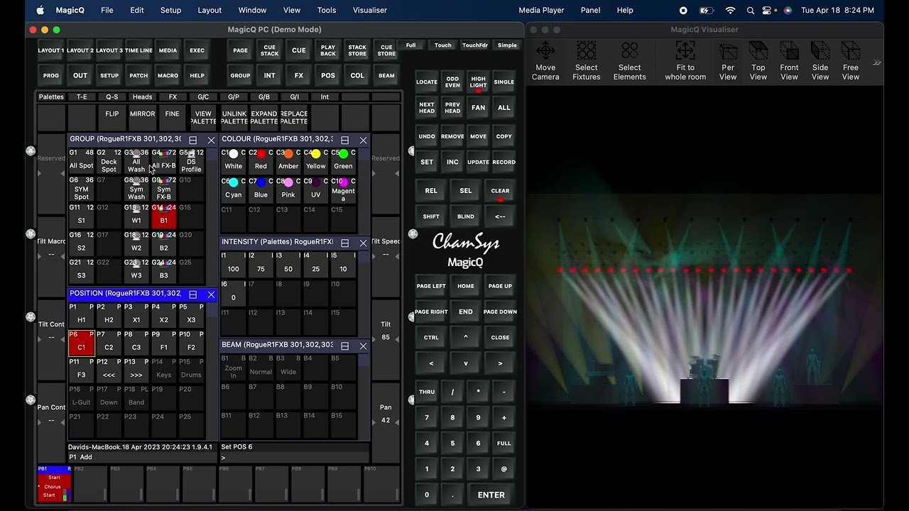 Chamsys Step By Step Time Code Tutorial PT.3