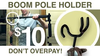 🎤 Dirt Cheap Boom Pole Holder