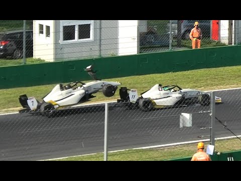 GT Open Monza (Saturday) - Crash & Action