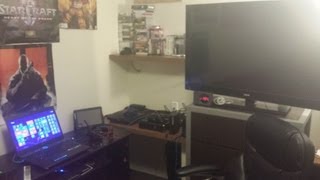 preview picture of video 'College Apartment Gaming Setup'
