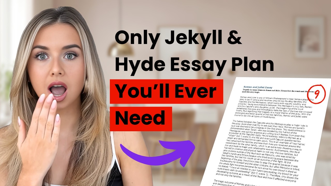 Jekyll & Hyde Essay Plan To Fit ANY Question
