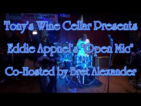 Eddie Appnel's 'Open Mic' - Tony's Wine Cellar - Pittston, Pa. (3-29-17)