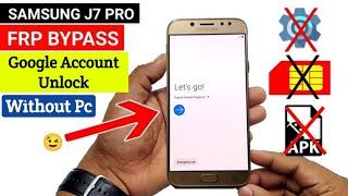 Samsung J7 Pro Frp Bypass | Google Account Unlock Without Pc 💯 | Latest Trick 2023