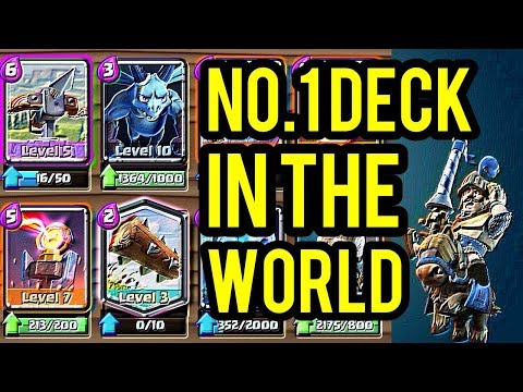 Clash Royale - No.1 Deck In The World | Best Xbow Deck