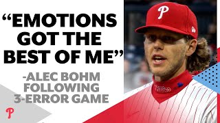 Alec Bohm admits to saying expletive about Philly + PGL reacts to WILD COMEBACK WIN | Phillies PGL