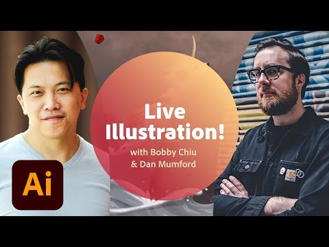 Live Illustration! with Bobby Chiu & Dan Mumford | Adobe MAX 2018 | Creative Cloud