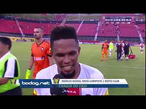 Craque do Jogo - Márcio Diogo - Vitória x Moto Club - Copa do Nordeste 2019