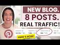 The Pinterest Strategy That S Getting My New Blog Real Traffic With Only 8 Blog Posts