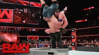 John Cena vs. Braun Strowman: Raw, Sept. 11, 2017