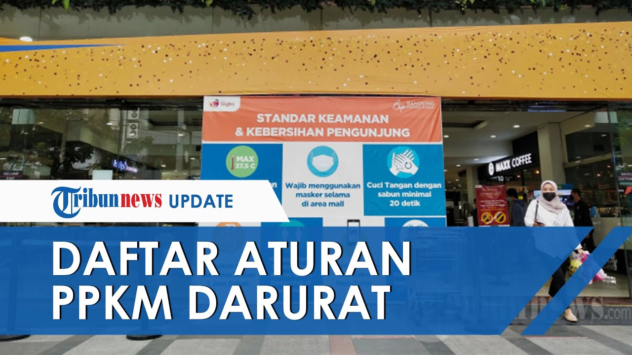 Daftar Aturan Selama PPKM Darurat Jawa-Bali Diberlakukan, Tempat Makan Hanya Layani Take Away