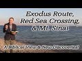 Moses, the Exodus Route, Red Sea Crossing, Mt. Sinai, Ten Commandments, Egypt, Midian, Saudi Arabia