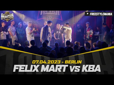 FELIX VS K.B.A. | Halbfinale [2/2] - TopTier Takeover Berlin: 07.04.23