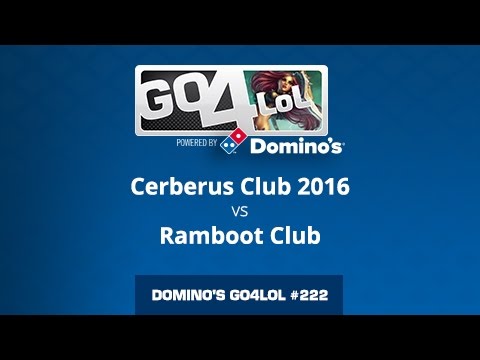 Cerberus Club 2016 vs Ramboot Club - Octavos - Domino's Go4LoL #222