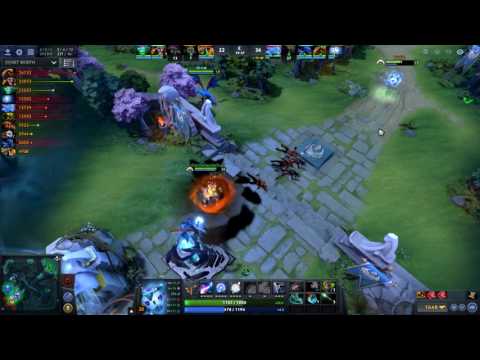 Miracle mid Io the Wisp vs 9k Sccc — TI7 pubs