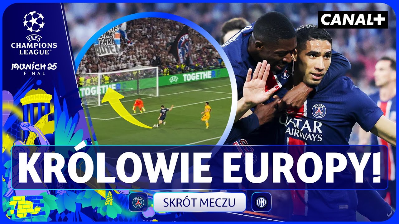 PSG DEKLASUJE INTER W FINALE LIGI MISTRZÓW! 5 GOLI PARYŻAN! PSG - INTER MEDIOLAN, SKRÓT MECZU
