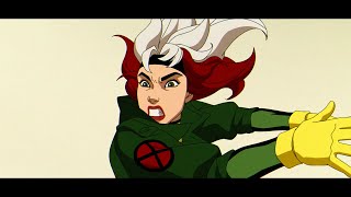 X Men 97 Episode 7 Rogue Rampages Thru A Top Military Base To Get Answers From Ross