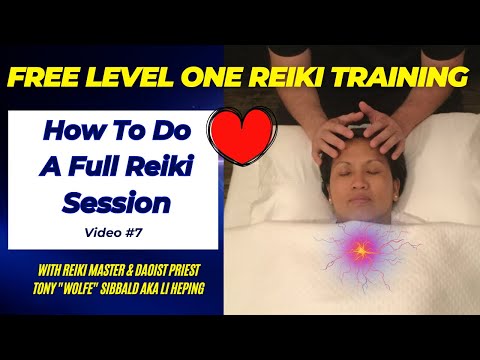 How To Do A FULL Reiki Session | Advanced Hand Positions - COMPLETE & Free Reiki Course