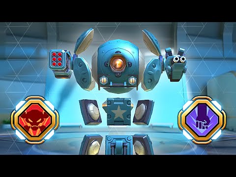 Surge with Carbine 12 and Missile Rack 8 - Mech Arena