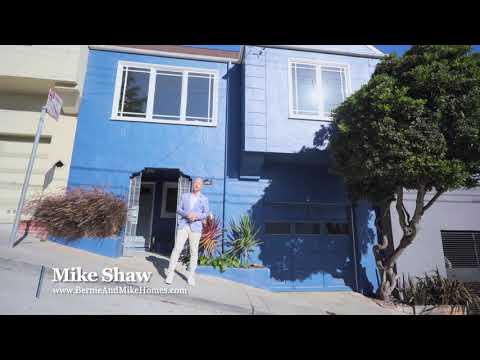 Mike Shaw with Bernie and Mike Homes Presents 45 Farnum Street, San Francisco CA