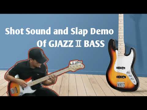 Glarry GJazz Ⅱ Upgrade Electric Bass Guitar Sunset image 9