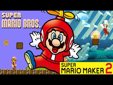 Super Mario Bros. Remastered in Super Mario Maker 2
