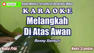 Download lagu Ronny Sianturi - Melangkah Di Atas Awan||Karaoke Pria mp3