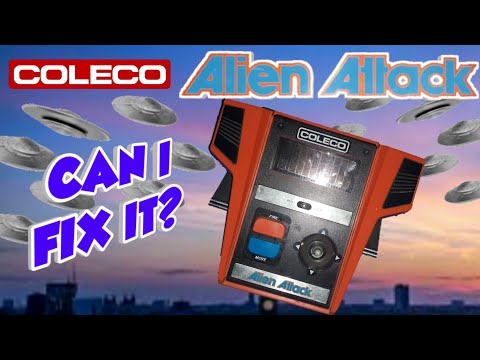 Coleco Alien Attack Tabletop Arcade: Can I Fix It?
