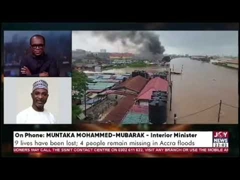 We are really very sorry – Interior Minister apologises as flood disaster claims 9 lives