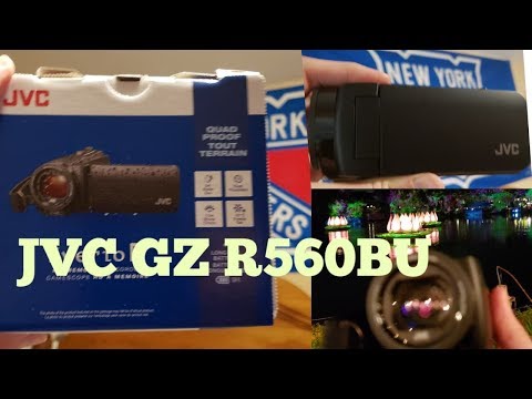 Unboxing/Testing JVC Camcorder GZ R560BU | Animal Kingdom