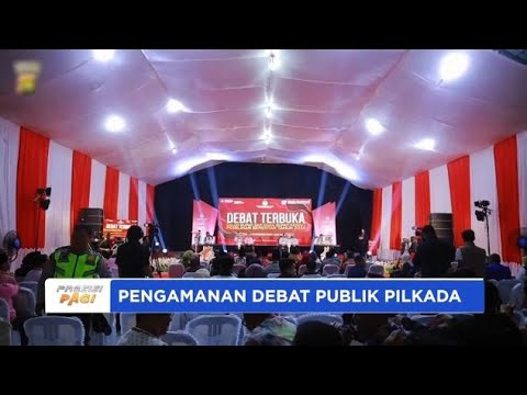 POLRES KERINCI AMANKAN DEBAT PUBLIK PILKADA 2024