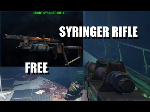Fallout 4 - Syringer Rifle (Special Weapon Guide Location) HD