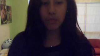 Me singing My Notebook by Tiffany Alvord