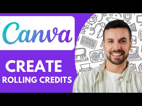 How to Create Rolling Credits with Canva - 2025 (Quick Tutorial)