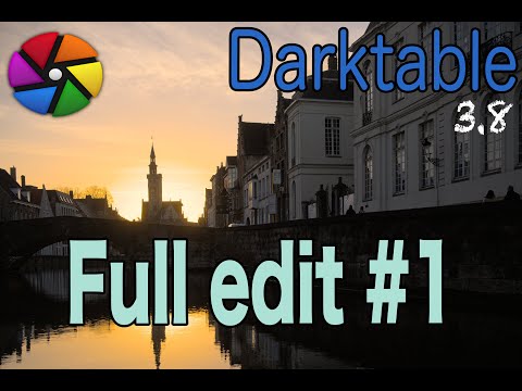 [ENG] darktable Full edit #1
