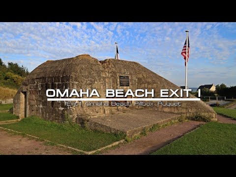 Exit1 Omaha Beach Pillbox `Ruquet` Walkaround D/Day Operation Overlord