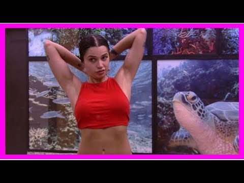 Paula troca de roupa no banheiro da casa | notícias e fofocas