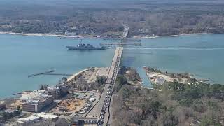 Coleman Bridge opening