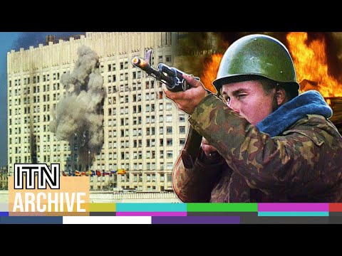 Russia's Black October | Explosive Footage of Moscow Street Battles | Archive Documentary (1993)