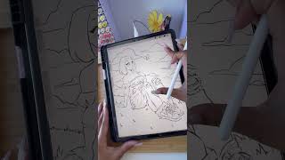 Digital Coloring Book! 😱✍🏽🎨🌈💕 #coloringbook #digitalart #art #shorts