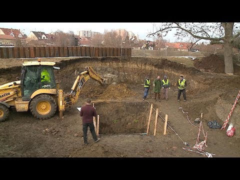 Megtalálták a szolnoki vár nyugati falát 2019.02.01.