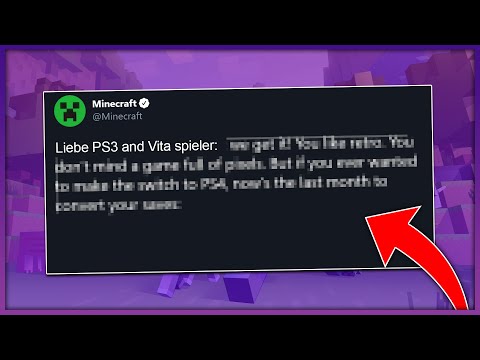 WICHTIGE Nachricht an ALLE Minecraft PS3 & PS Vita Spieler!